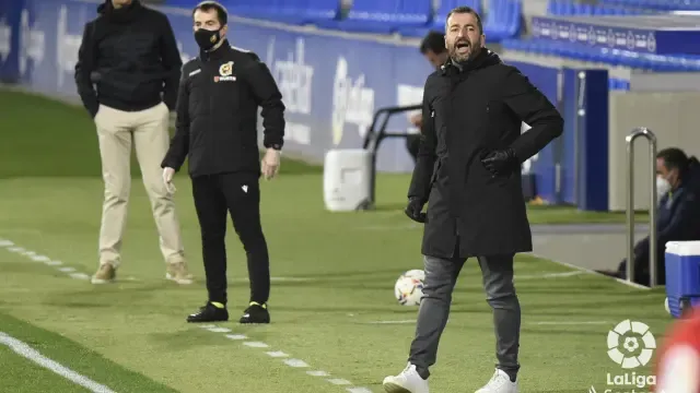 Diego Martínez: "Sabíamos que íbamos a tener problemas en el balón parado"