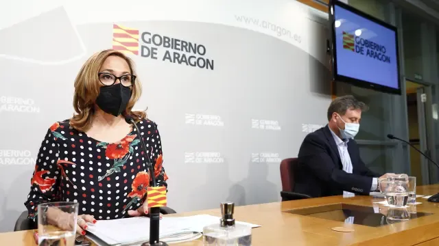 La consejera de Presidencia y Relaciones Institucionales de Gobierno de Aragón, Mayte Pérez.