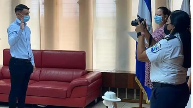 Pablo Gállego obtendrá la nacionalidad nicaragüense tras jurar bandera.