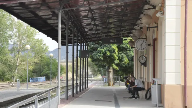 Estación de tren de Jaca.