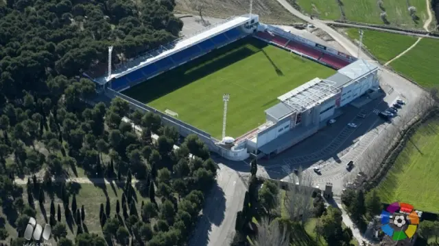 Estadio de El Alcoraz en 2017
