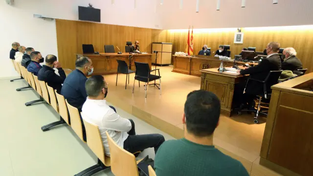 Juicio en Huesca a una presunta banda de traficantes
