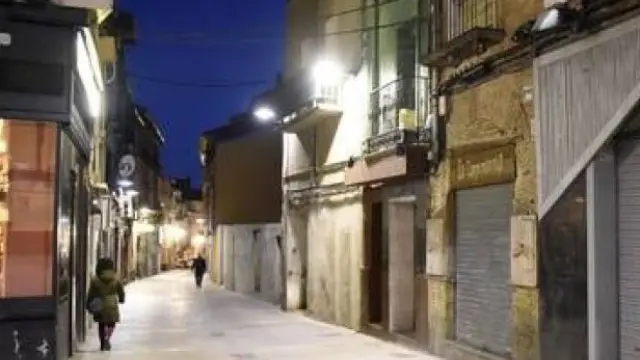Una zona del Tubo de Huesca