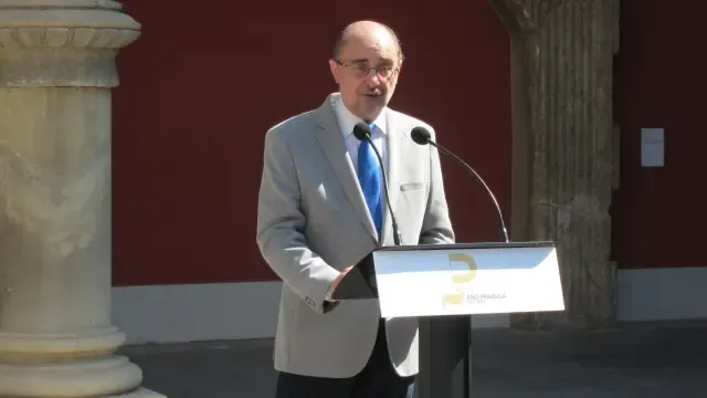 El presidente aragonés, Javier Lambán
