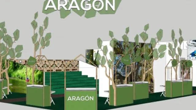 Imagen del stand de Aragón