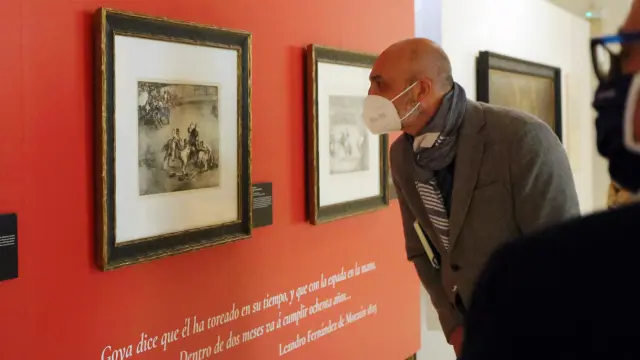 El Museo de Huesca acoge la exposición Ramón Acín y Goya. Dos artistas más allá de su tiempo.