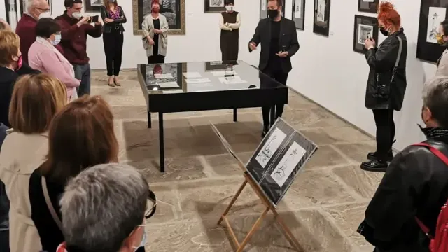 La exposición Fuegos se inauguró ayer en el Museo de Dibujo