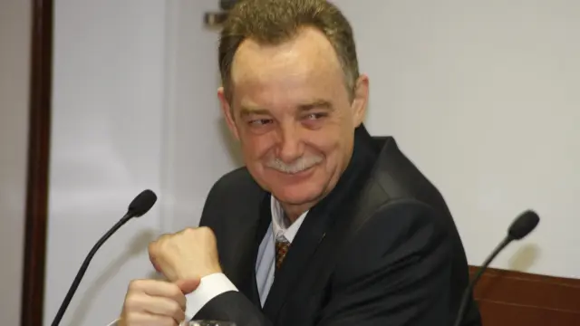 José María Borrel Martínez, presidente del Colegio de Médicos de Huesca
