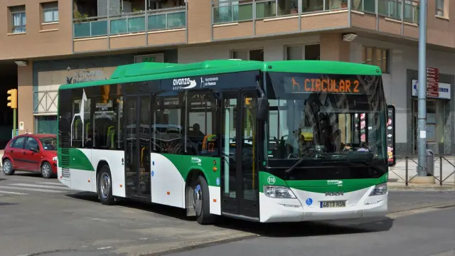 Las líneas C2 y C3 del autobús urbano de Huesca prolongarán su recorrido