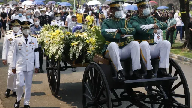 Funeral en Filipinas del expresidente Benigno Aquino.