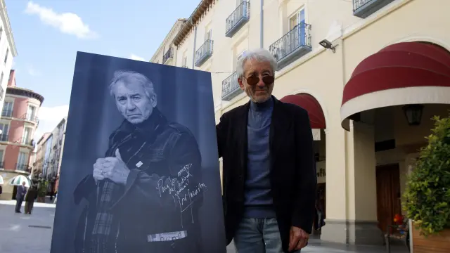 José Sacristán recibió en 2018 el Premio Luis Buñuel del Festival de Cine de Huesca.