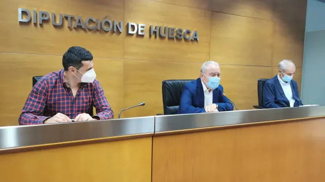 Fernando Sánchez, Miguel Gracia y Jaime Porquet han presentado el Congreso.