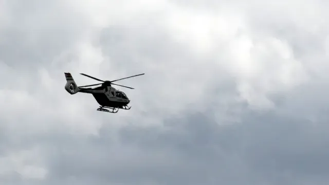 Helicóptero de rescate de la Guardia Civil con base en Huesca