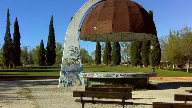 Parque Che Guevara en Zaragoza.