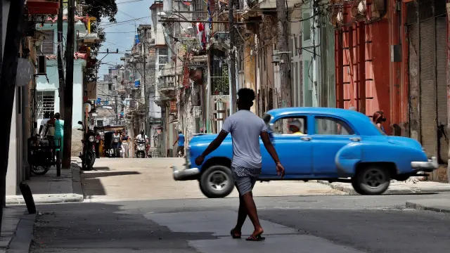 Imagen de una calle de La Habana.