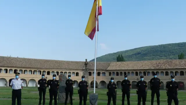 Incorporación de 62 Policías en prácticas en Aragón.