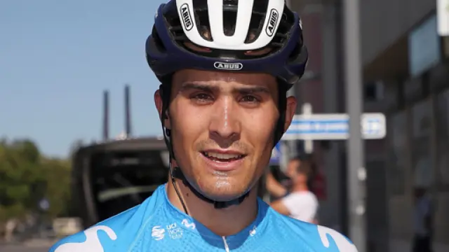 Sergio Samitier continúa estos días disputando la Vuelta a Portugal Santander.