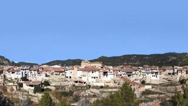 Localidad de Ráfales, en Teruel