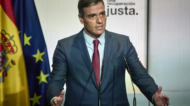 Pedro Sánchez, en su intervención para abrir el nuevo curso político