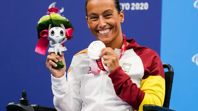 Teresa Perales, medalla de plata en de los 50 m espalda en los Juegos Paralímpicos Tokio 2020