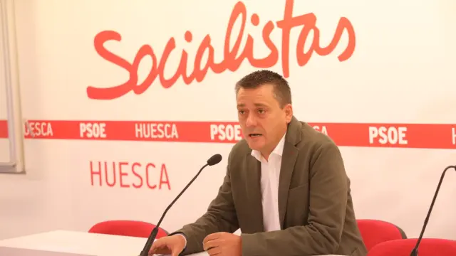 Fernando Sabés ha anunciado su candidatura a la Secretaría General del PSOE altoaragonés.