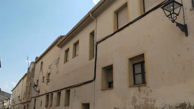 Convento de Benabarre que se va a rehabilitar.