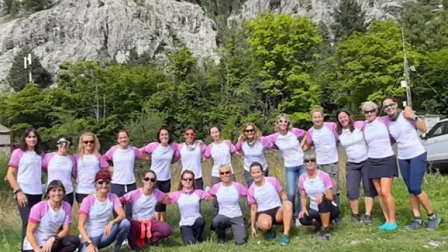 El Encuentro de Corredoras por Montaña se celebró en Panticosa y contó con la participación de veinte mujeres.