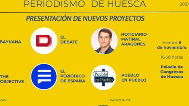 Nuevos proyectos en el Congreso de Periodismo de Huesca
