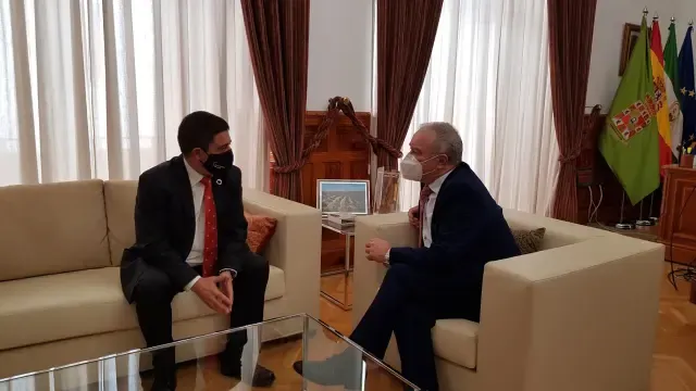 Reunión de los presidentes de Jaén y Huesca.