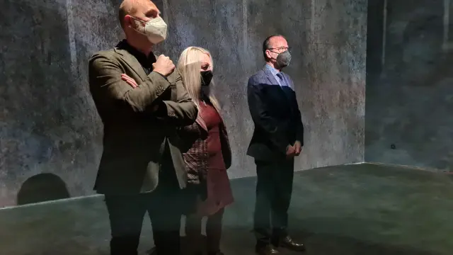 Presentación de la experiencia inmersiva "Goya sin límites" en el IAACC Pablo Serrano.