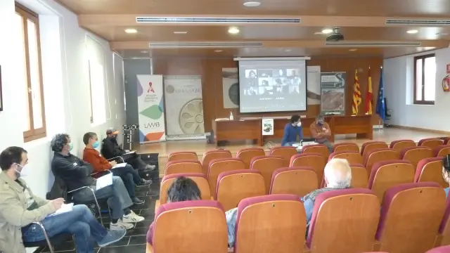 Uno de los talleres de participación ciudadana promovidos por la Comarca de Sobrarbe.