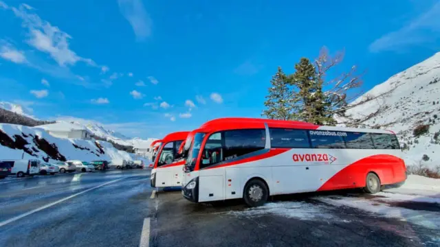 Los autobuses de Avanza pueden circular cuando las condiciones de las carreteras son extremas.