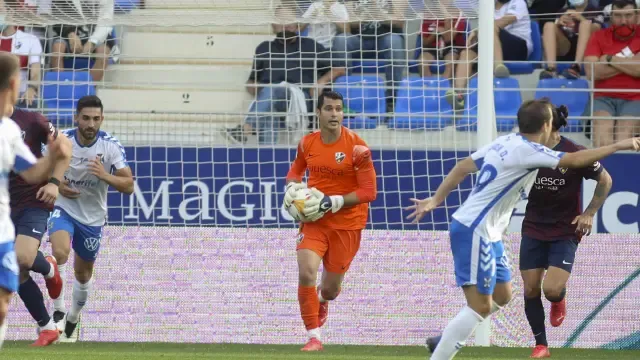 Andrés Fernández, en un partido de esta temporada.