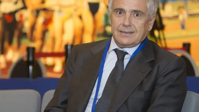 Juan Antonio Samaranch, vicepresidente del Comité Olímpico Internacional (COI).