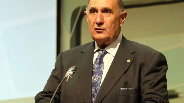 El presidente de Asaja Huesca, José Fernando Luna