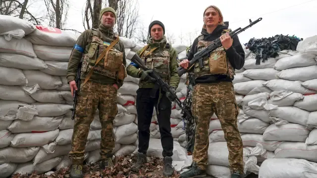 Miembros de Antytila, una conocida banda ucraniana, se han unido a la Fuerza Territorial de Defensa.