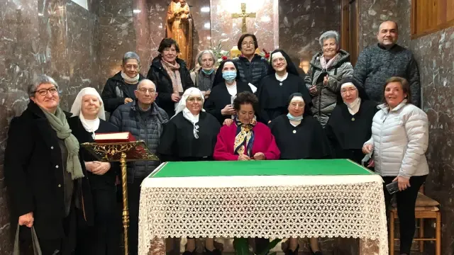 Grupo de Unidad Pastoral en la iglesia de las Siervas de María.