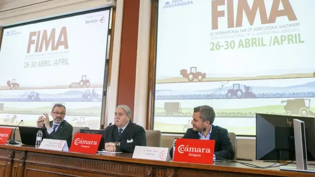 Presentación de Fima 2022, este viernes en Zaragoza.