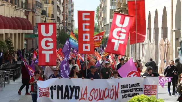 Los sindicatos mayoritarios, UGT y CCOO, demandan subidas salariales contra una inflación histórica.