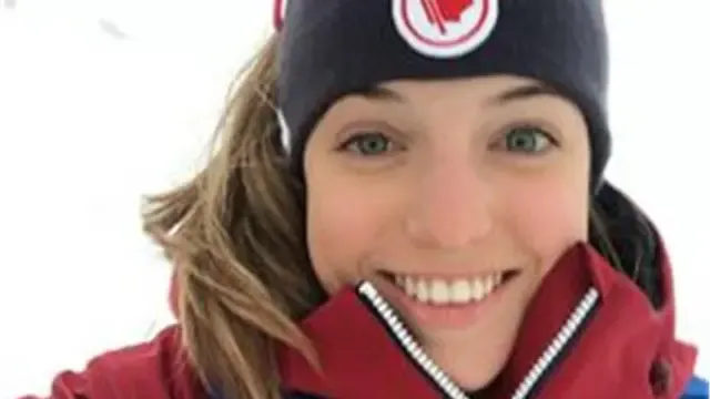 La esquiadora oscense Celia Abad, mejor deportista femenina absoluta.