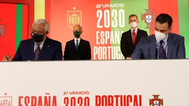 Acuerdo del pasado mes de junio entre España y Portugal para el lanzamiento de la candidatura al Mundial 2030