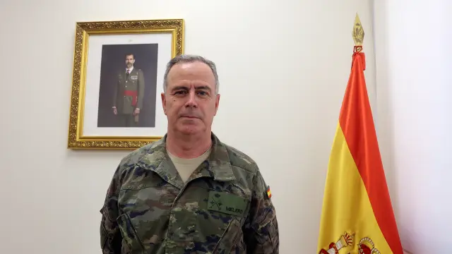Carlos Melero Claudio, general de la división Castillejos.