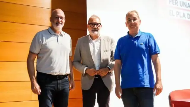 Álvaro Burrell, Félix Larrosa y Alfonso Adán