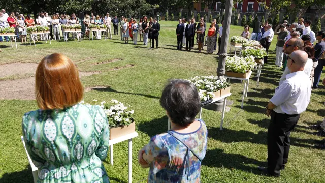 Acto en memoria de las víctimas del terrorismo en el aniversario del asesinato de Miguel Ángel Blanco.