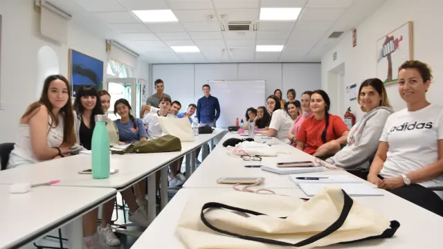 20 alumnos han cursado esta formación homologada por el Gobierno de Aragón en las instalaciones de la sede de la Comarca Hoya de Huesca.