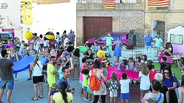 Esta tarde arrancan las fiestas de Villanueva de Sijena.
