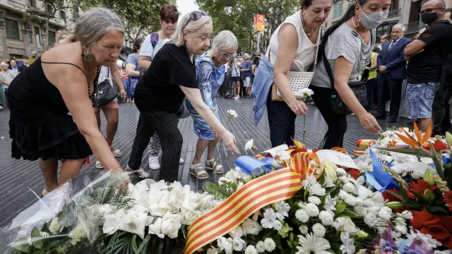 Homenaje este miércoles a las víctimas en la Rambla de Barcelona.