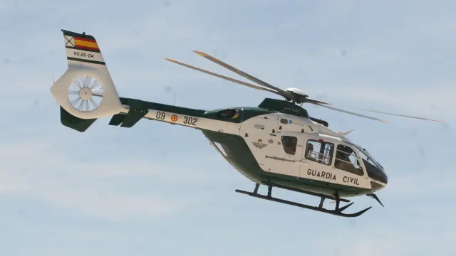 Helicóptero de la Guardia Civil.