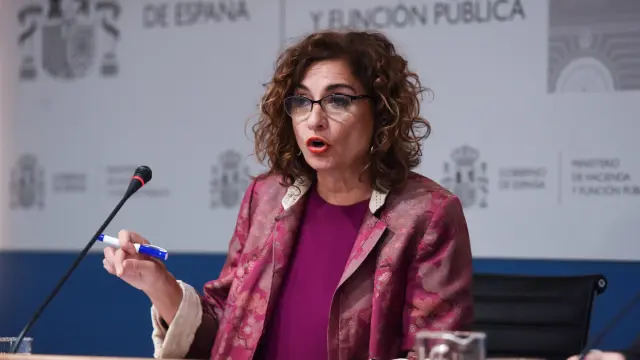 La ministra de Hacienda, María Jesús Montero, ha presentado las medidas fiscales de los presupuestos de 2023.