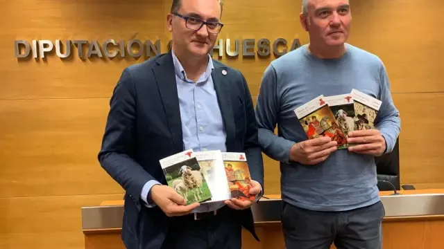 Roque Vicente y Rafa Yustes presentaron los libros.